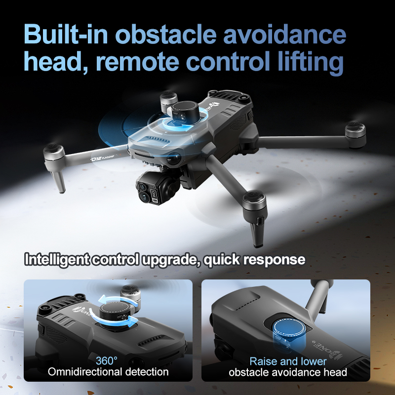 Drone RC Quadricoptère 8K avec - Drone Gimbal 3 Axis avis et prix