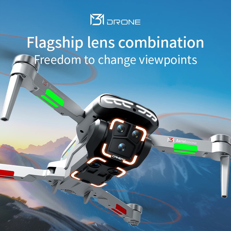 Drone professionnel M3 4K HD,  - Drone Gimbal 2 Axis avis et prix