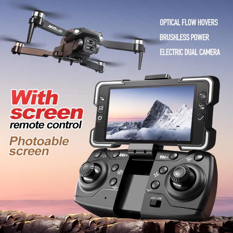 Drone caméra M10 avec télécomm - Drone Gimbal 2 Axis avis et prix